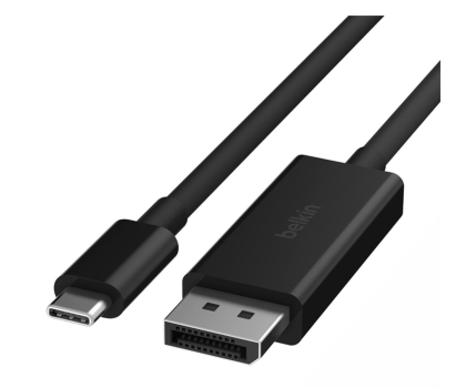 Kabel komputerowy BELKIN Kabel Belkin Connect USB-C to DisplayPort 1.4 Cable 2m Black AVC014BT2MBK